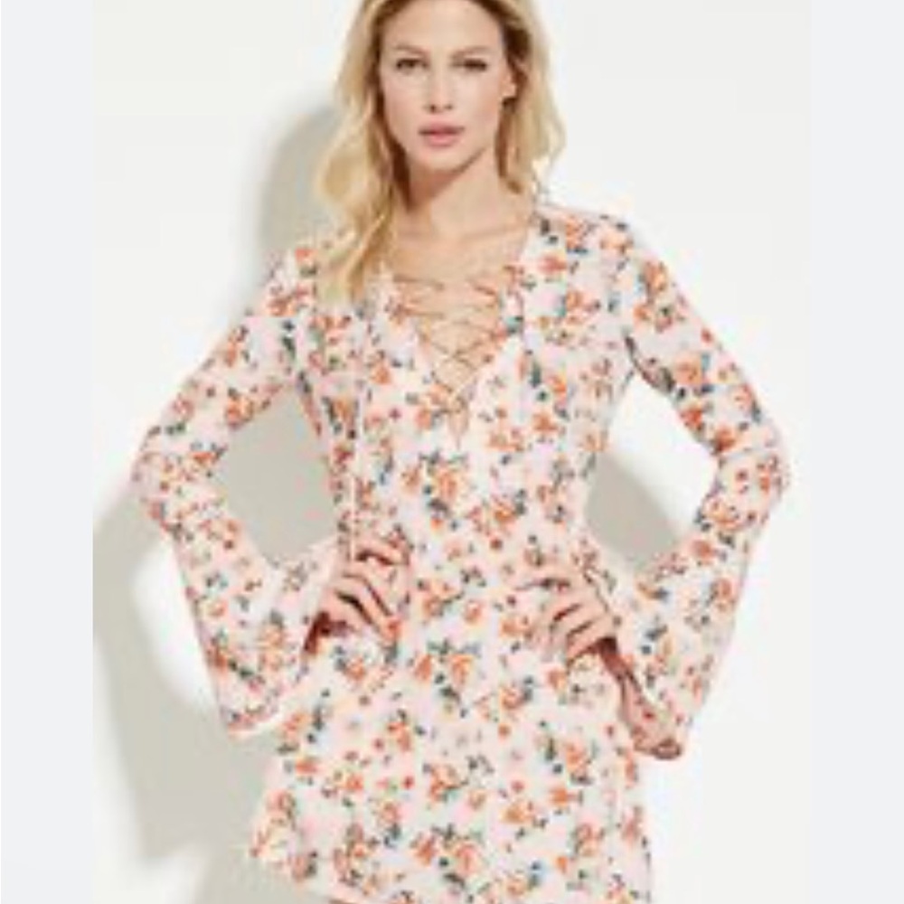 Floral Short Pink Forever 21 Dress